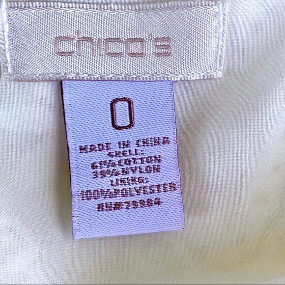 Chico's White Lace Top - Picture 12 of 14